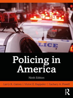 cover image of Policing in America